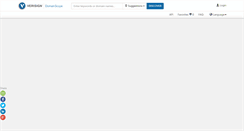 Desktop Screenshot of domainscope.com
